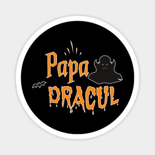 Papa Dracula Halloween Magnet